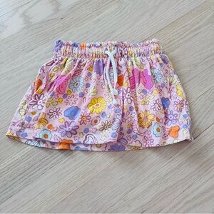 Cat & Jack Floral Skort Size 2T